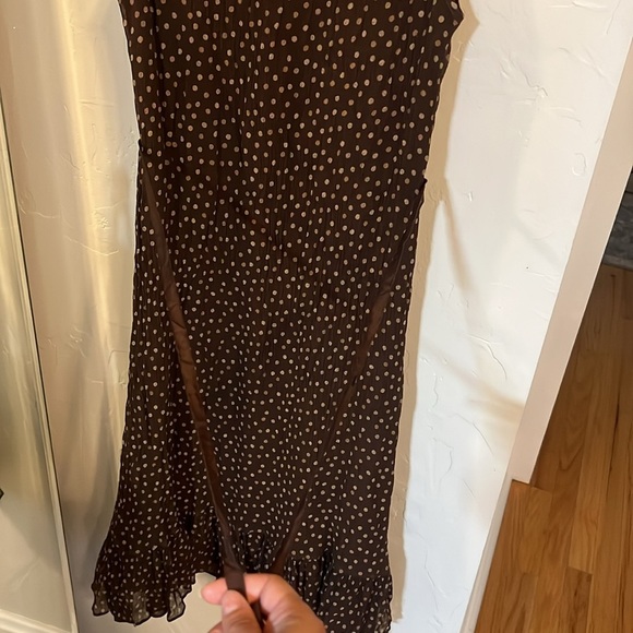 Banana Republic Brown Sleeveless Midi Dress - Picture 6 of 6